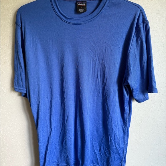 Patagonia Other - SOLD- Men’s L Blue Patagonia Capilene Gorpcore Lightweight Breathable Tee Shirt